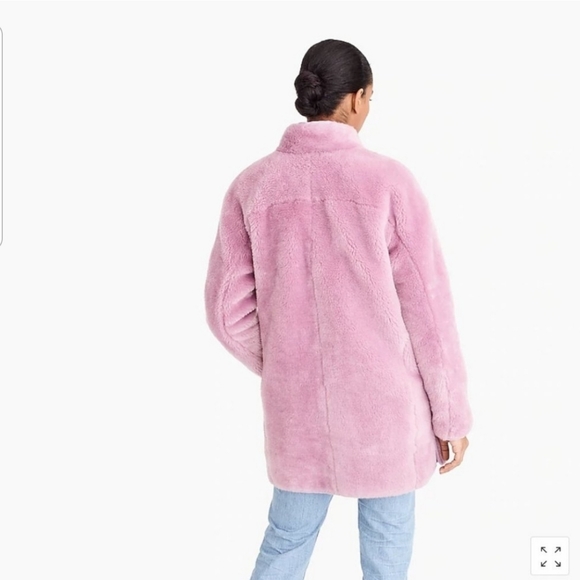 JCrew Teddy Coat Size Small NWOT - Picture 3 of 8